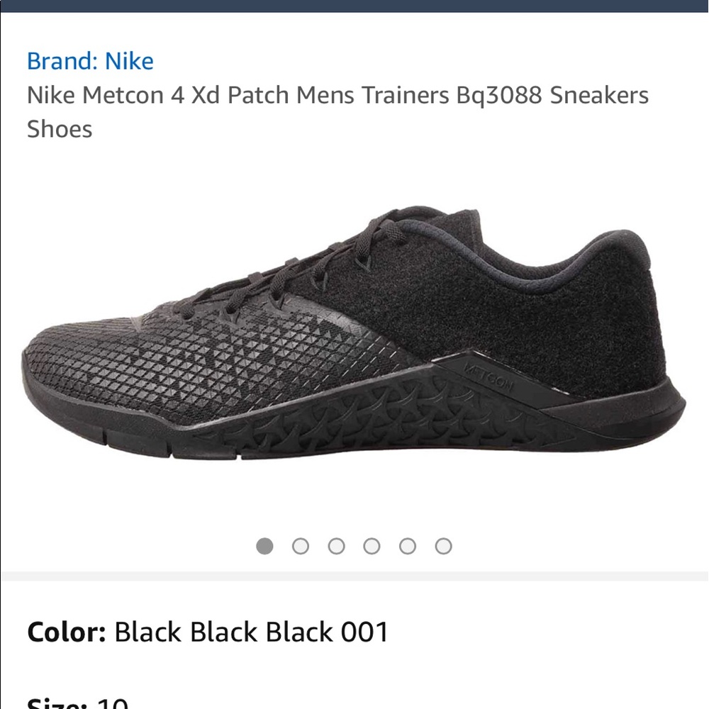 Nike Metcons brand new. Black black black patch xD